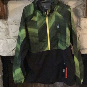Spyder Men’s Windbreaker Size L NWT(wb1)